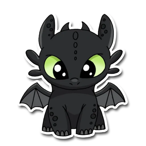 der drache ist in kühnlos, der zahnlose ist klein, chibi dragon zahnlos, nachtfury ist ein kofferraum, drachen sie den drachenzahn ohne