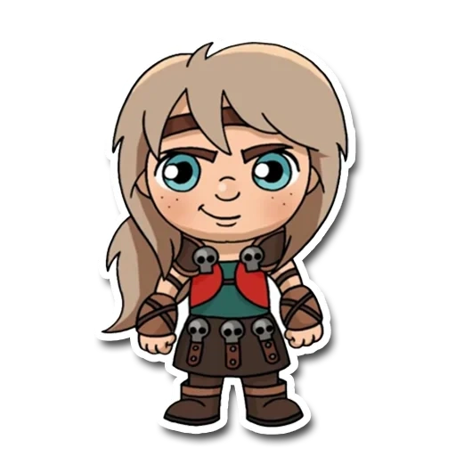 astrid hoffson, corra avatar chibi