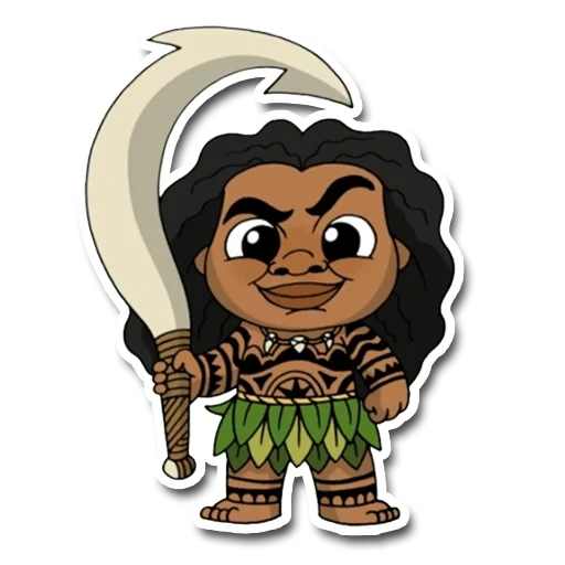 moana, miana chibi, maui moana, moana maui