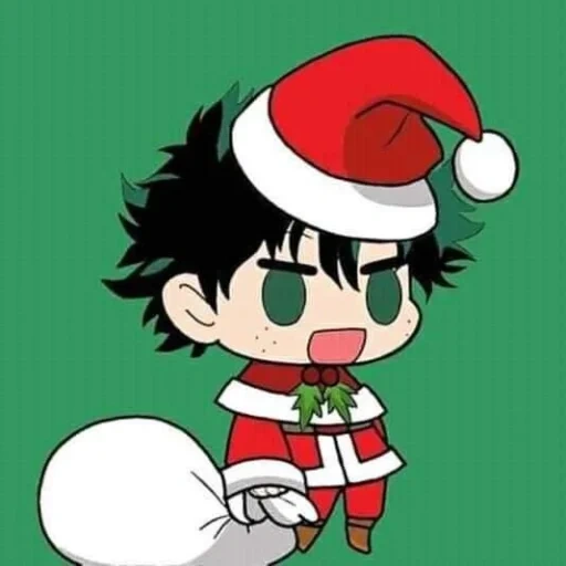 аниме нг, padoru леви, мидория padoru, аниме рождество, чиби padoru наруто