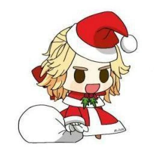 padoru, аниме дороро, аниме рождество, персонажи аниме, падору падору элли