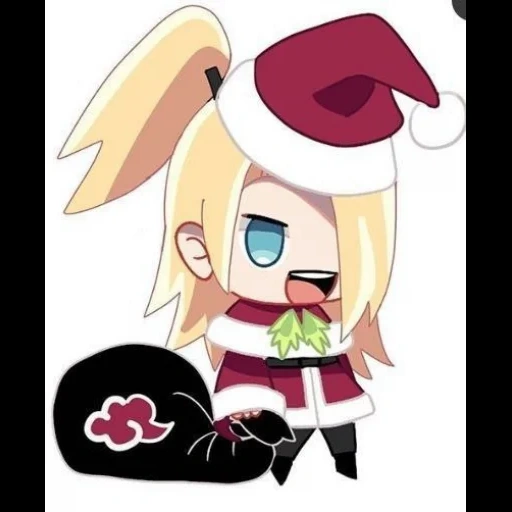 дейдарочка, чиби наруто, чиби итачи рождество, padoru padoru наруто, падору падору наруто