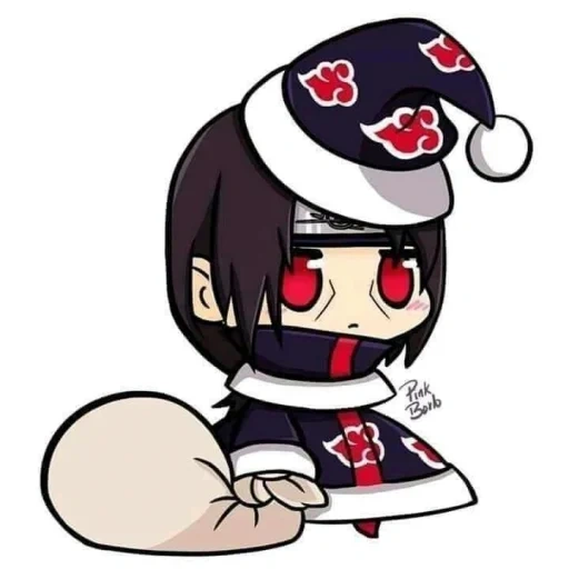 чиби, padoru итачи, чиби акацуки, акацуки чиби итачи, чиби итачи рождество