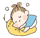 kind, illustration, schlafendes baby, schlafung erdnuss, süße träume sind karikatur