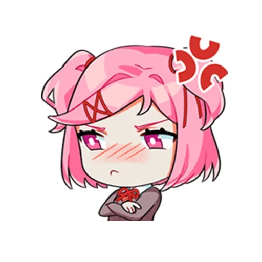 doki doki, natsuki ddlc, terminal de xia mu, ddlc summu chibi, pier xiamu pier chibi