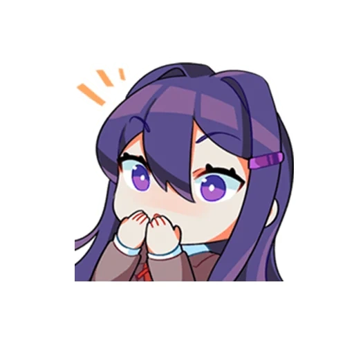 yuri, yuri ddlc, banchine, mano di yuri doki, yuri doki doki