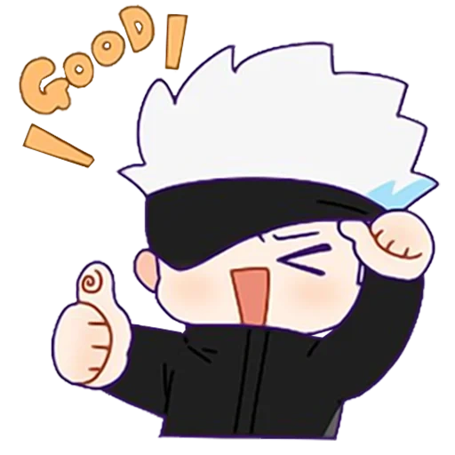 stiker telegram, stiker, stiker pertempuran ajaib telegram, doji chibi, stiker telegram jujutsu kaisen