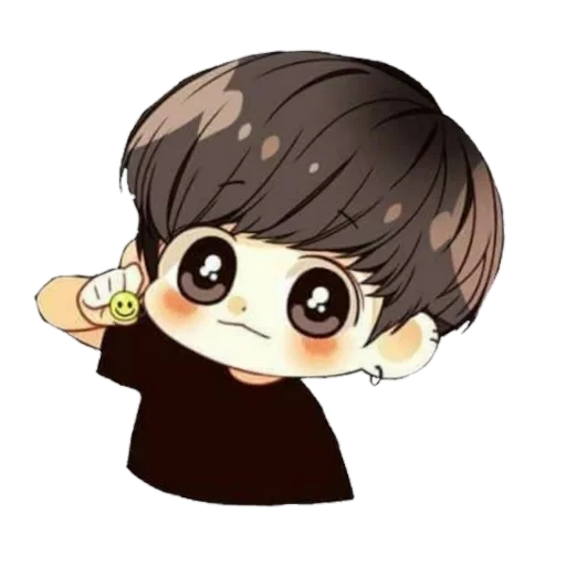 chibi bts, jung jungkook, jungkook chibi, chibi bts chonguk, bts chibi chonguk