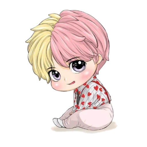 chibi bts, chibi bts, dilyuk chibi, cute drawings, bts chibi jimin