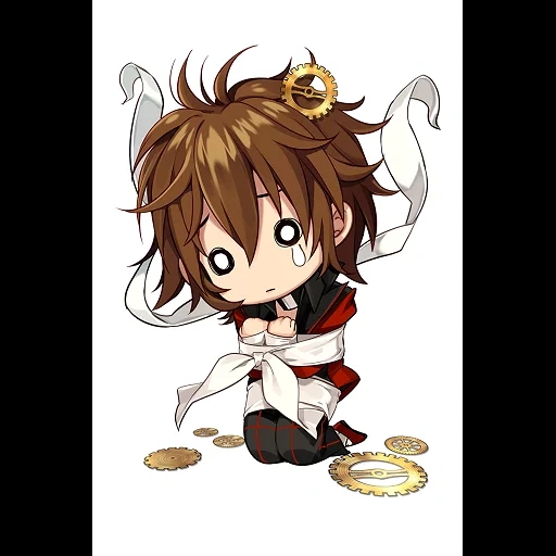 chibi, taizai chibi, mil árvores e cem neves, dazai osama chibi, dazai osamu chibi é fofo