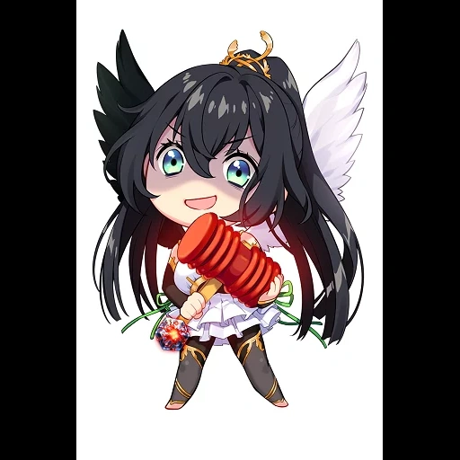 red cliff, aya ono chibi, arte de animación, imagen de animación, papel de animación