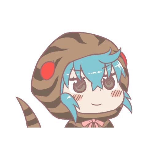 animation, tsuano son, cartoon characters, kemono friends tsutinoko, kemono friends tsuchinoko