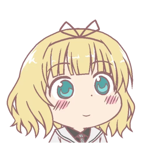 saber chibi, säbelanime, anime berühren, sabre alter chibi, gyate gyate ohayou anime