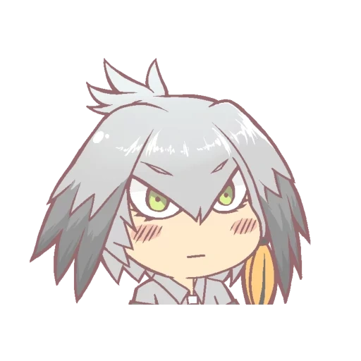 anime, kemono friends, personnages d'anime, shoebill kemono friends, shoebill kemono friends art