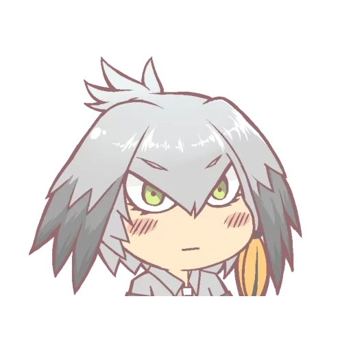 anime, amigos kemono, personagens de anime, shoebill kemono friends, shoebill kemono friends art