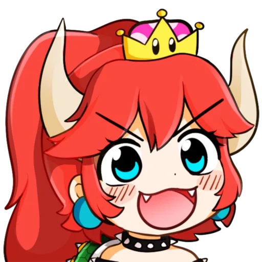 bowsette, боузетта, боузетта чан, боузетта улыбка, боузетта пич 34