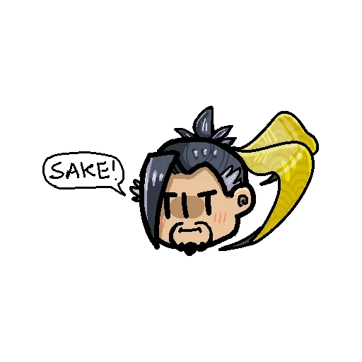 hanzo, handzo, el hombre, hanzo chibi, memes de hanzo