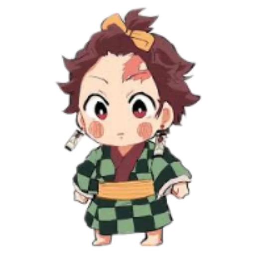 tanjiro, jiro tang, kamado tangiro, zenizo tanjiro, danjiro xiangto chibi tupai