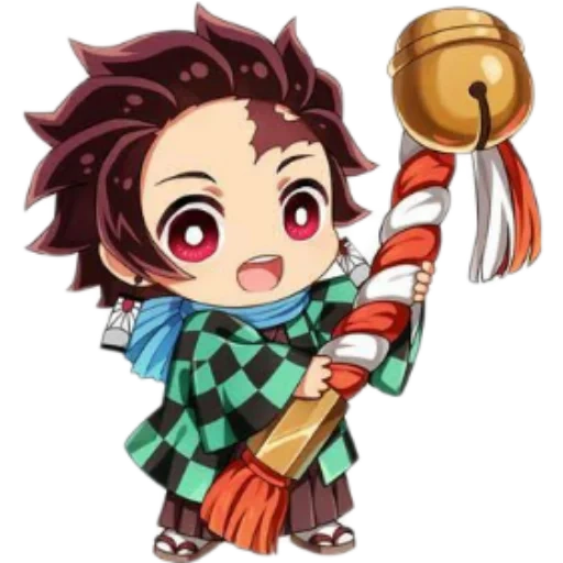 тандзиро камадо, танджиро камадо чиби, tanjirou kamado chibi, танджиро камадо чиби чиби, клинок рассекающий демонов чиби