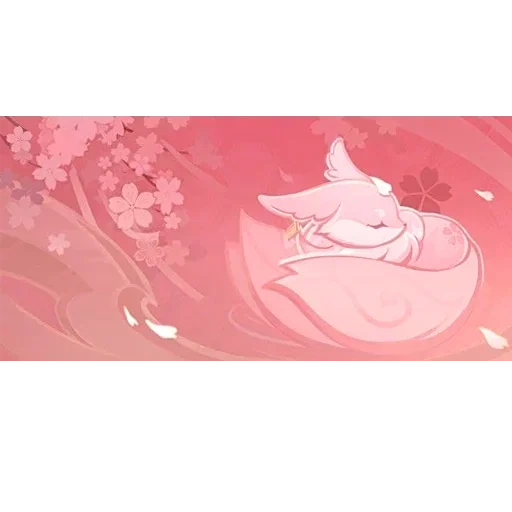 аниме фон, нежный фон, розовый кит, розовый фон, фон kawaii sakura