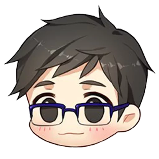 imagen, tsukki chibi, dibujos de anime, personajes de anime, yuri katsuki come katsudon