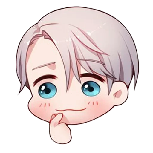 abb, anime creative, nikiforov viktor, viktor nikiforov chibi, kawai viktor nikiforov