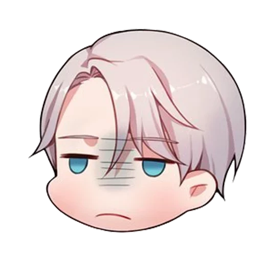chibi, picture, anime characters, anime cute drawings, victor nikiforov chibi