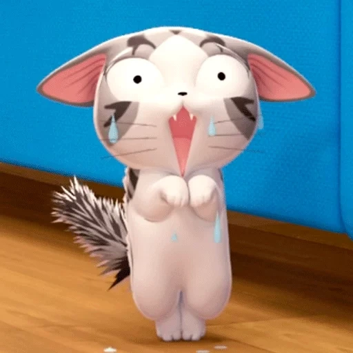 gatto, anime carino, chii kitten 3d, cute house chiy 3d, cute house chia stagione 3