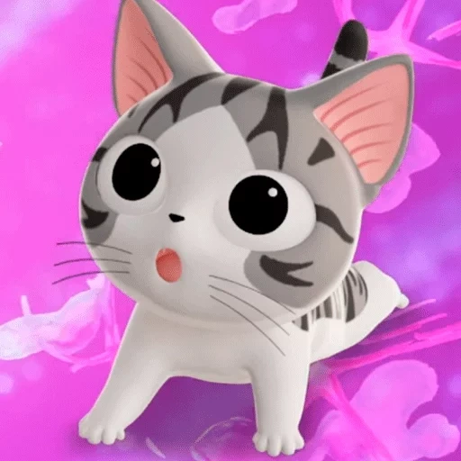 gatto, gatto, kitten chi, custine house of chi, cute house chiy 3d