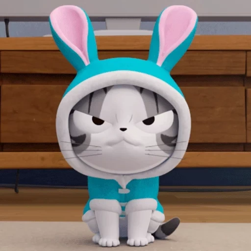 sneak, bunny, toys, animal crossing, chi's sweet home