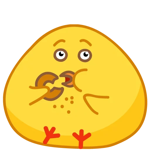 tsypa, chick, smiley, food emoticons