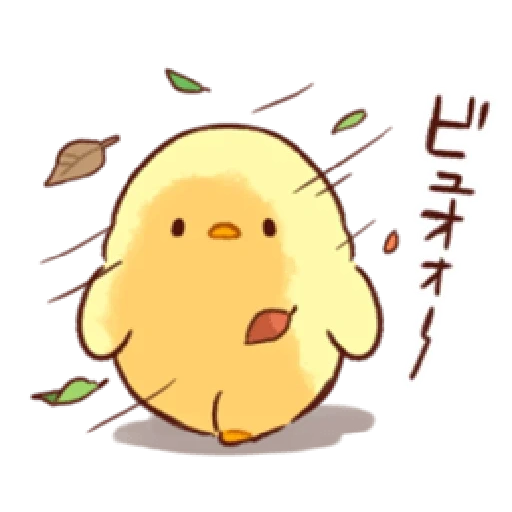 picture, the drawings are cute, kavai chicken, soft and cute chick