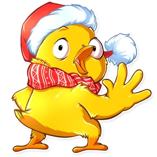he hao, chicken, chicken, new year's chicken, duck cartoon chicken