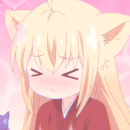 девушка, аниме неко, аниме кавай, аниме персонажи, konohana kitan аниме