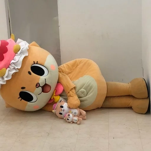 mascot, mainan, rilak kuma, pop kawaii, stuffed toy