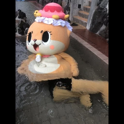 mascot, chiitan, a toy, stuffed toy, cute animal