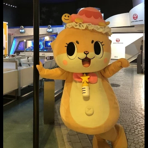 mascot, brinquedos, brinquedo de pelúcia, mascote akihabara, pessegueiro mascote japonês
