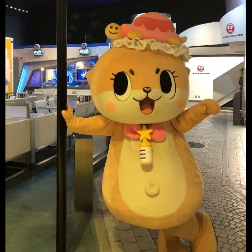 mascot, mainan, mainan mewah, maskot akihabara, maskot jepang persik