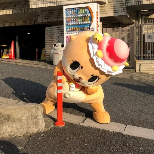 mascot, love 2, mainan, pop kawaii, maskot akihabara