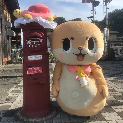 mascot, mainan, snap chiitan, maskot akihabara, chitan mascot jepang