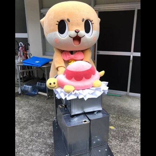 mascotte, chiitan, un giocattolo, pop kawaii, animale carino