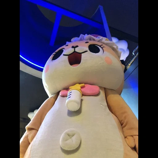 mascotte, chiitan, un jouet, peluche, boulet de démolition