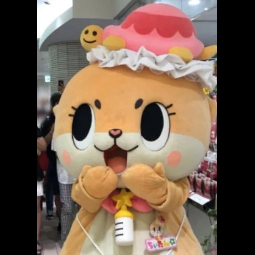 mascot, chiitan, brinquedos, personagem, mascote akihabara