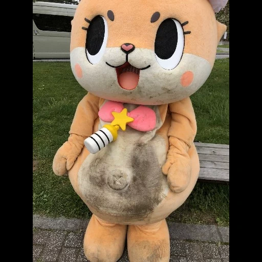 mascot, chiitan, brinquedos, stuffed toy, snap chiitan