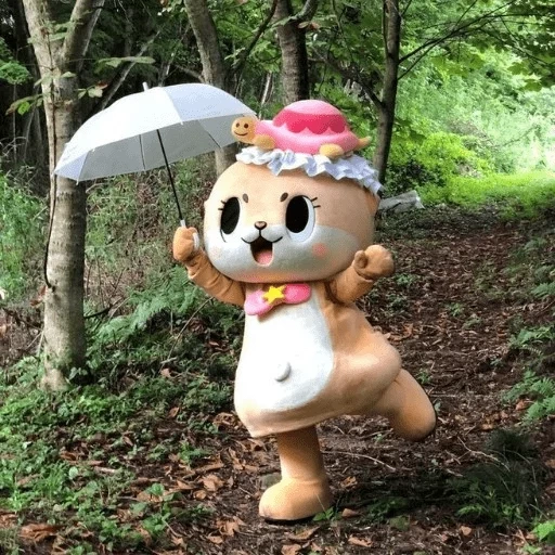 mascot, chiitan, a toy, soft toy, cute animal