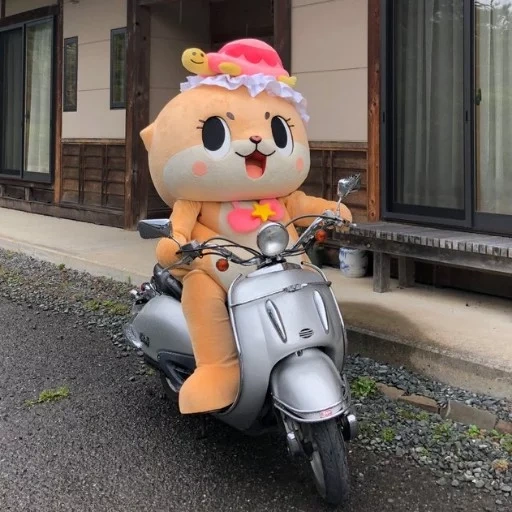 moto, mascot, a toy, motorbike, children's motorcycle