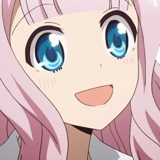 anime lindo, kaguya tsundere, chicas de anime, personajes de anime, capturas de pantalla de chika fujivar