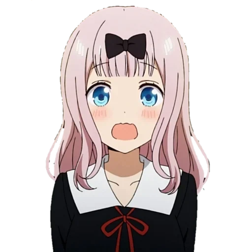 menina anime, fujiwara chika, animação fujiwara, animação fujiwara chika