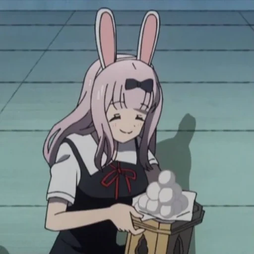 anime, anime girl, anime girl, anime charaktere, fujiwara katsu kaninchen