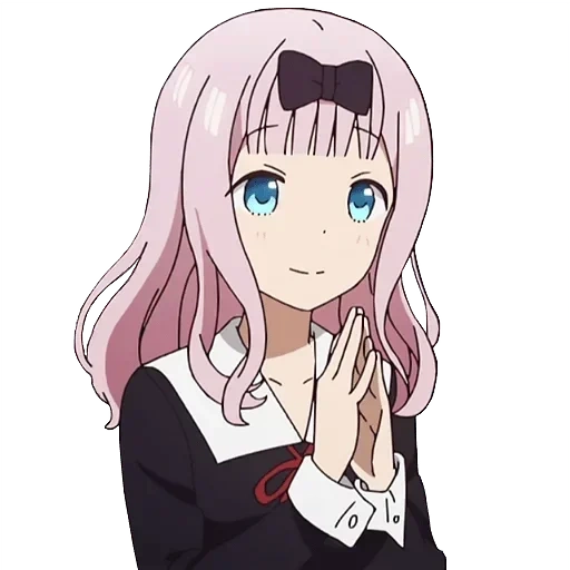 kaguya sama, чика фудзивара